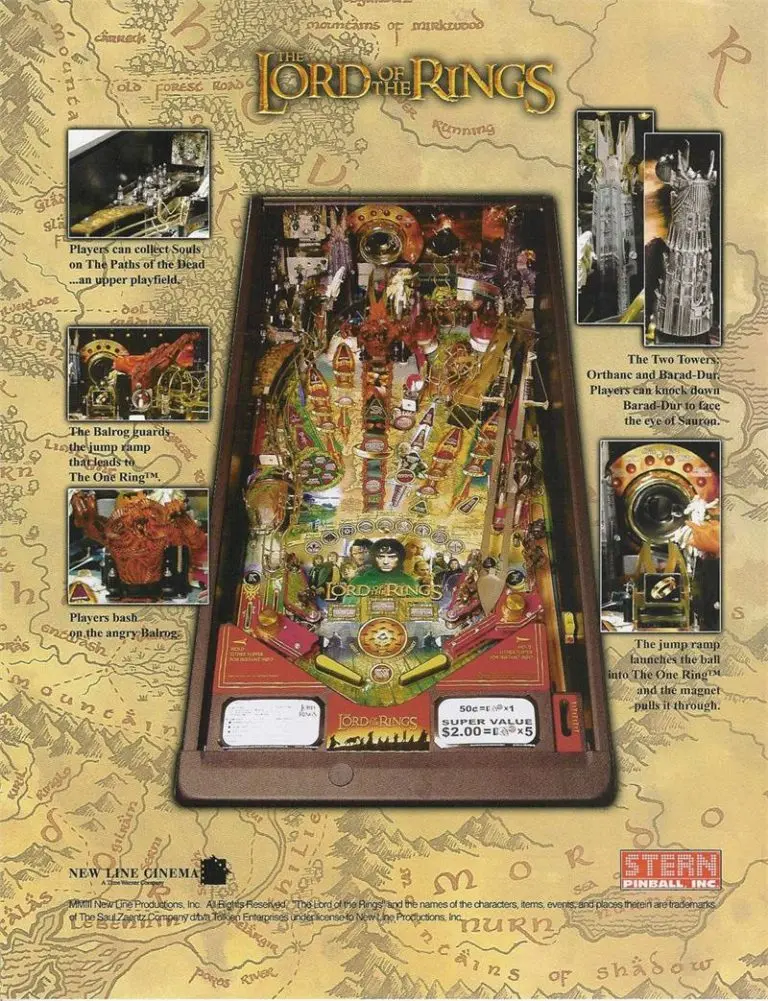 Lord of the Rings Pinball Machine by Stern - Image 5